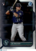 Cal Raleigh 2022 Bowman Chrome Rookie RC Seattle Mariners