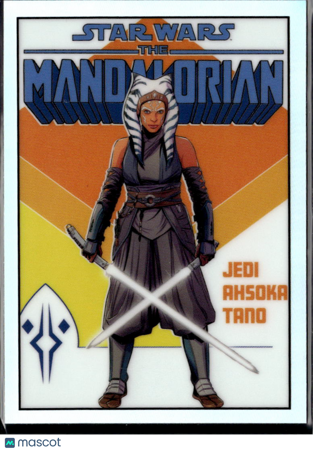 Ahsoka Tano 2022 Topps Star Wars Chrome The Mandalorian Comic Book Artwork