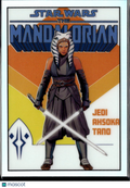 Ahsoka Tano 2022 Topps Star Wars Chrome The Mandalorian Comic Book Artwork