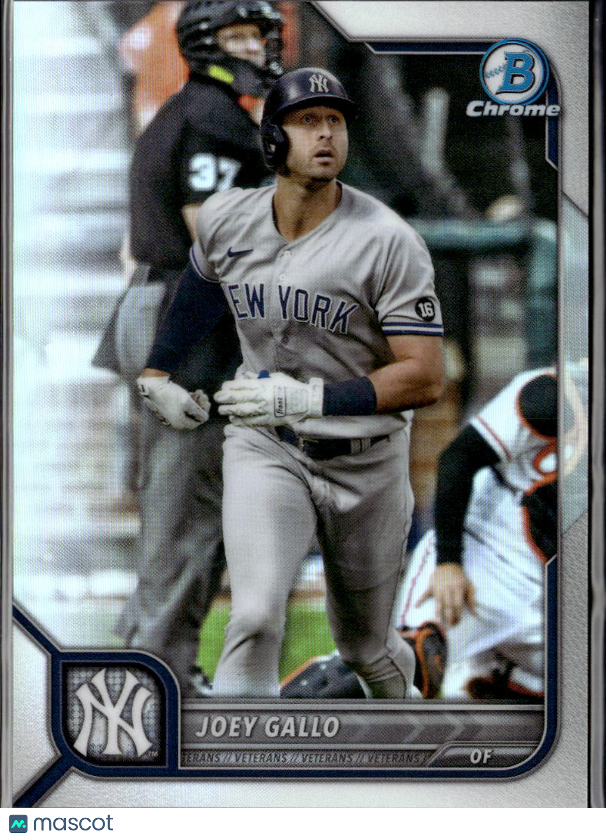 Joey Gallo 2022 Bowman Chrome Refractor /499 New York Yankees