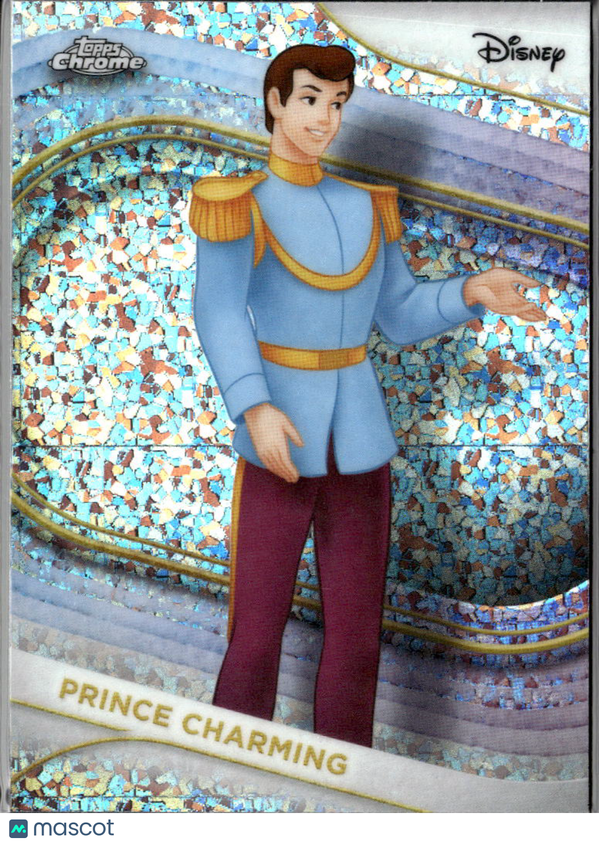 Prince Charming 2025 Topps Chrome Disney Mini Diamond Refractor #76