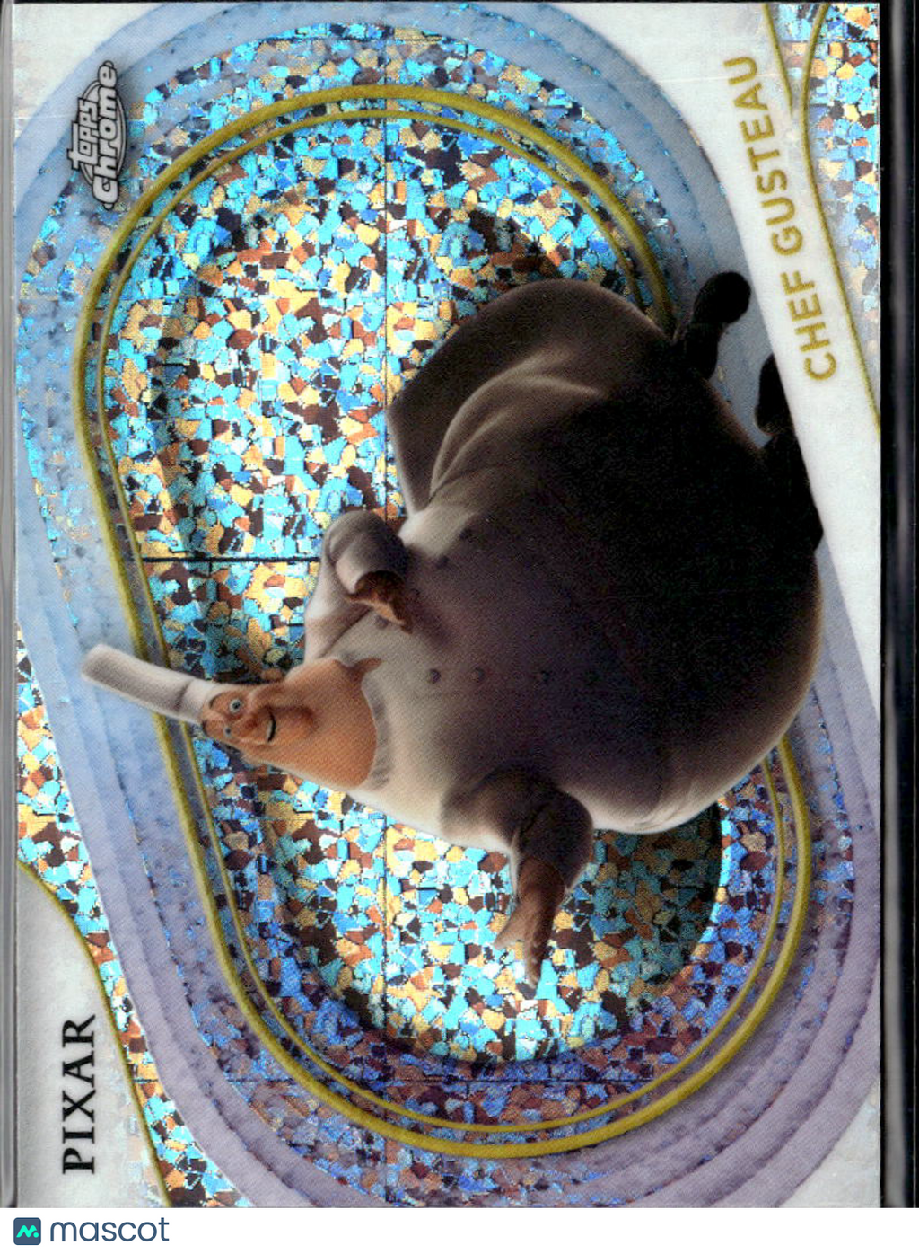 Chef Gusteau 2025 Topps Chrome Disney Mini Diamond Refractor #118