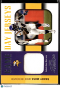 Randy Moss 2003 Playoff Prestige Game Worn Jersey Patch Minnesota Vikings