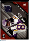 Randy Moss 2005 Upper Deck Game Worn Jersey Patch Raiders Minnesota Vikings