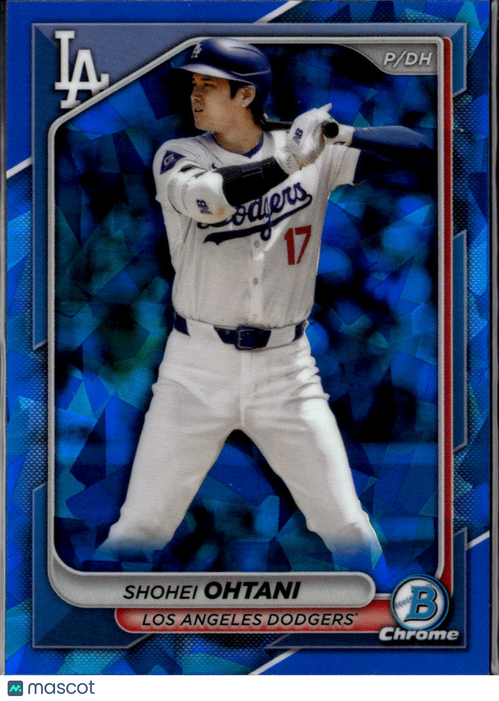 Shohei Ohtani 2024 Bowman Chrome Sapphire Edition #85 Los Angeles Dodgers