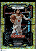 Trae Young 2024 Prizm Monopoly GOLD Millionaire 287/500 Atlanta Hawks