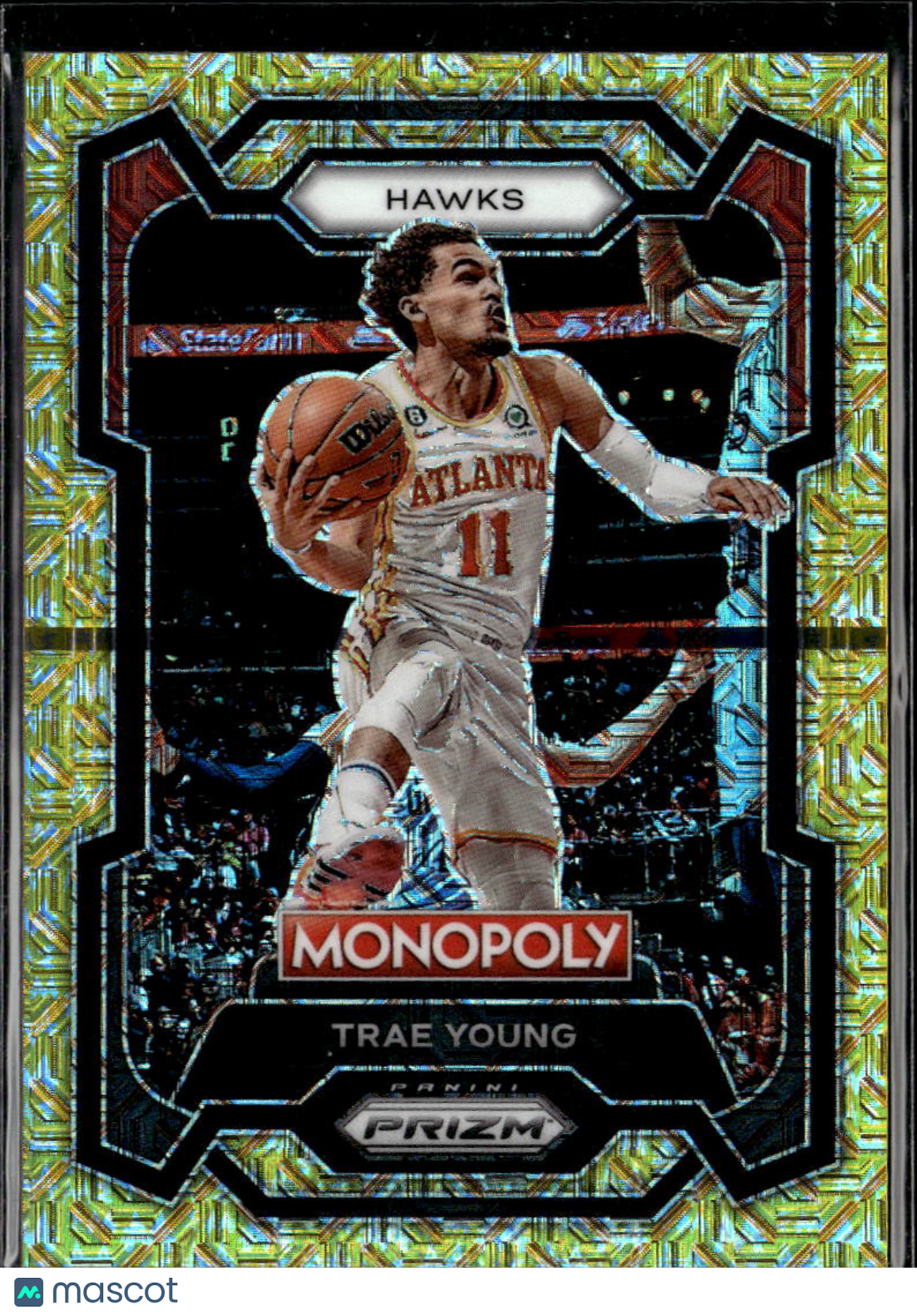 Trae Young 2024 Prizm Monopoly GOLD Millionaire 287/500 Atlanta Hawks