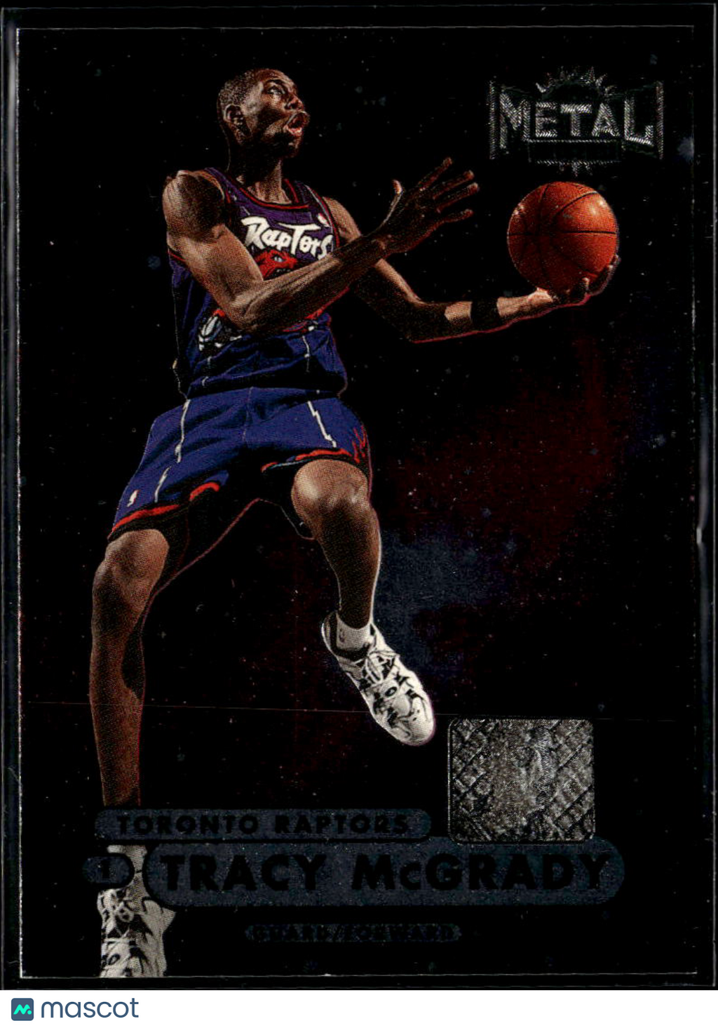 Tracy McGrady 1997-98 SkyBox Metal Universe Rookie RC Toronto Raptors