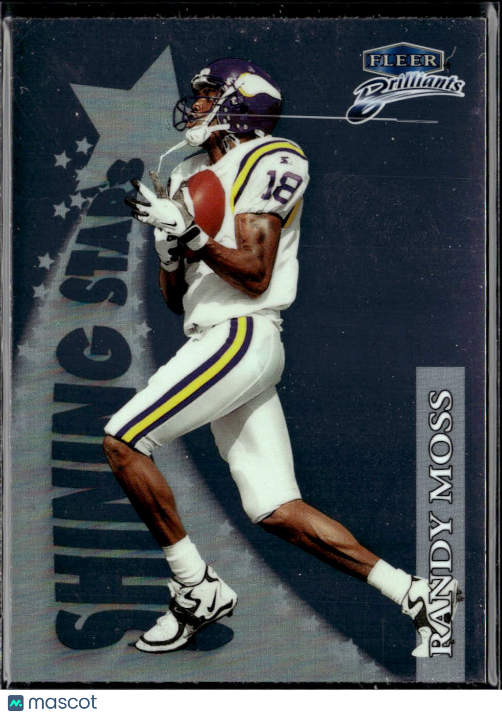 Randy Moss 1998 Fleer Brilliants Shining Stars Rookie RC Minnesota Vikings
