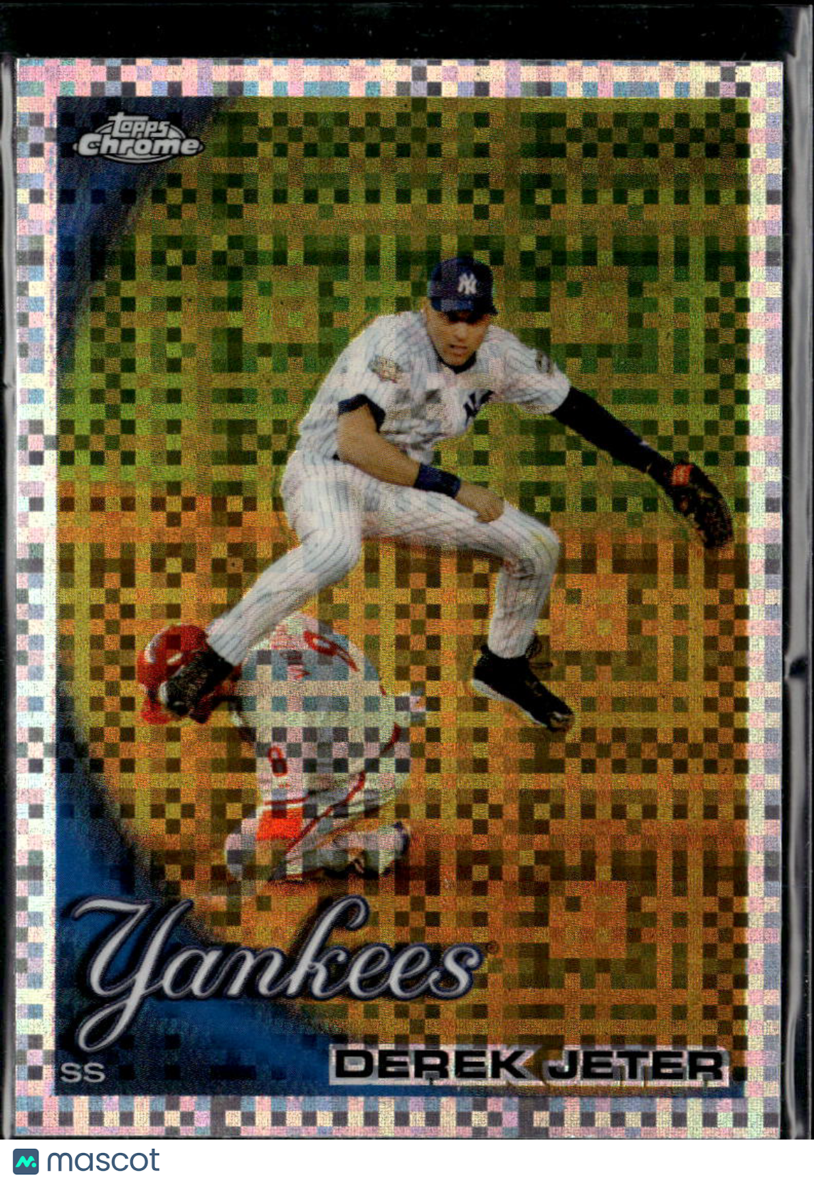 Derek Jeter 2010 Topps Chrome X-Fractor #165 New York Yankees