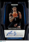 Paolo Banchero 2024-25 Prizm Black Auto Autograph Orlando Magic