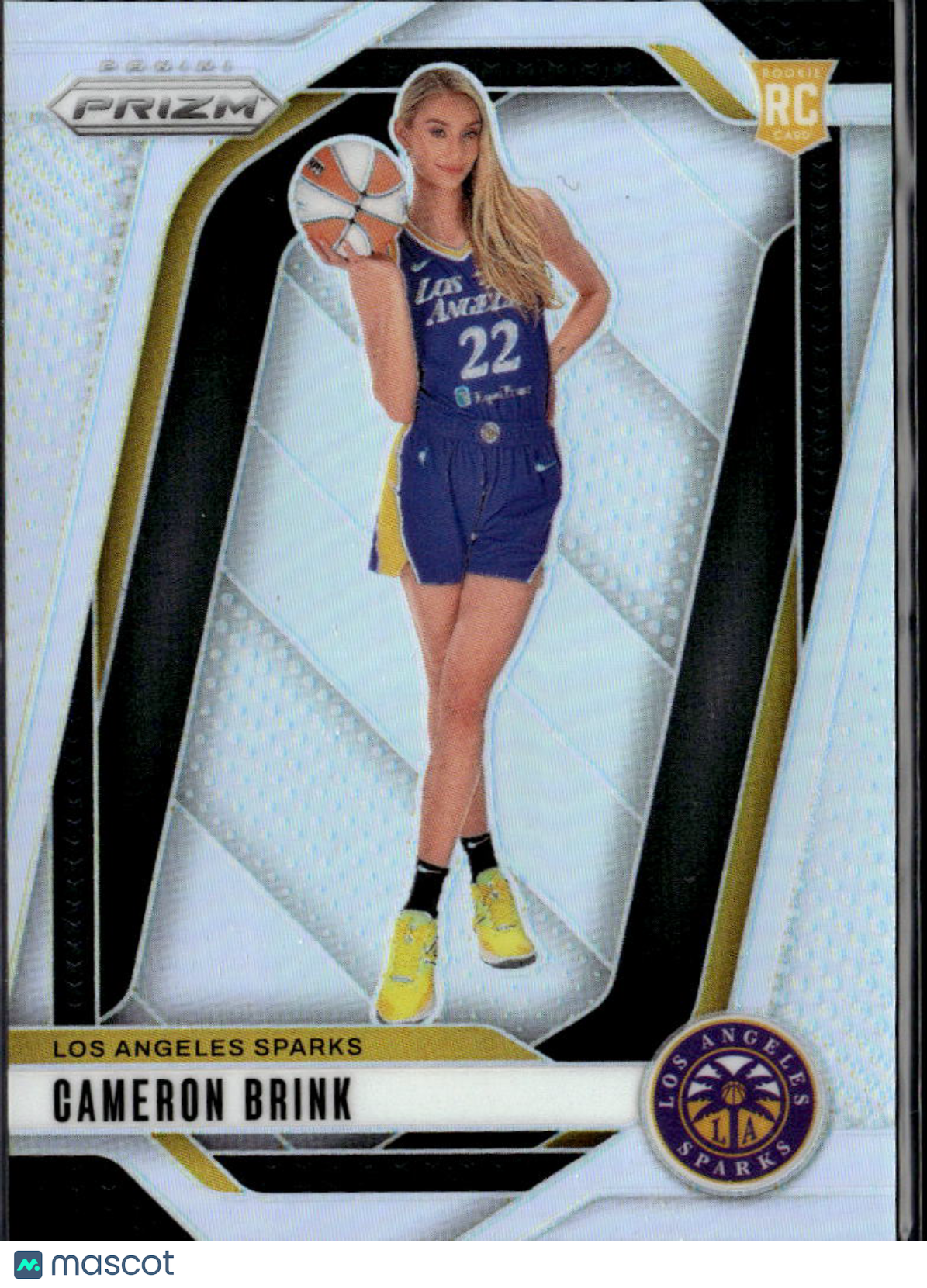 Cameron Brink 2024 Prizm Silver Prizm Rookie RC #143 Los Angeles Sparks