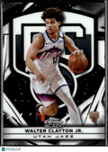 Walter Clayton Jr. 2026 Topps Chrome Black Rookie Design Variation SSP Utah Jazz