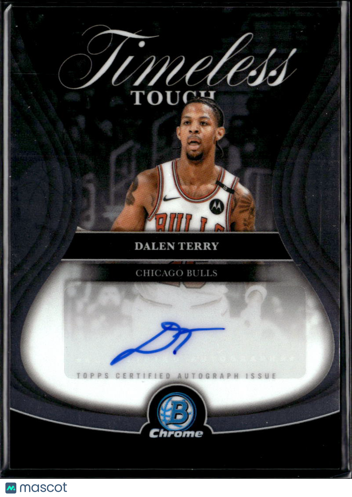 Dalen Terry 2025 Bowman Chrome Auto Autograph Chicago Bulls