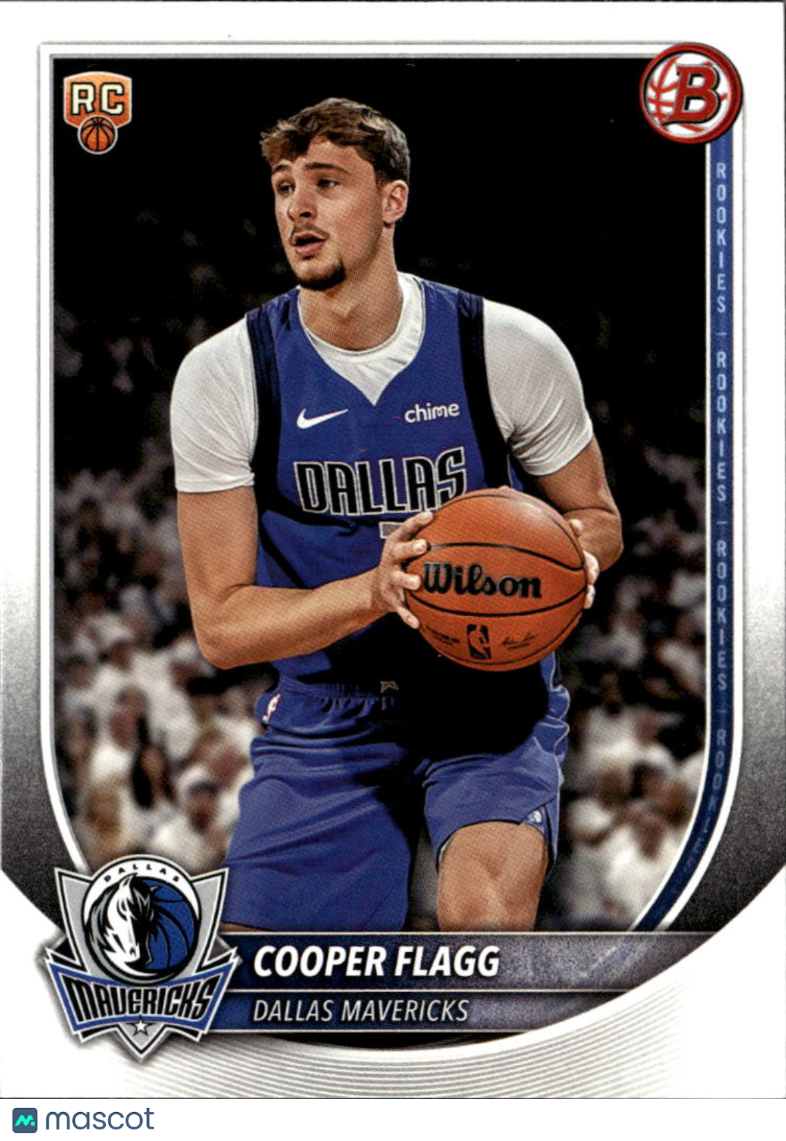 Cooper Flagg 2025 Bowman Rookie RC Dallas Mavericks