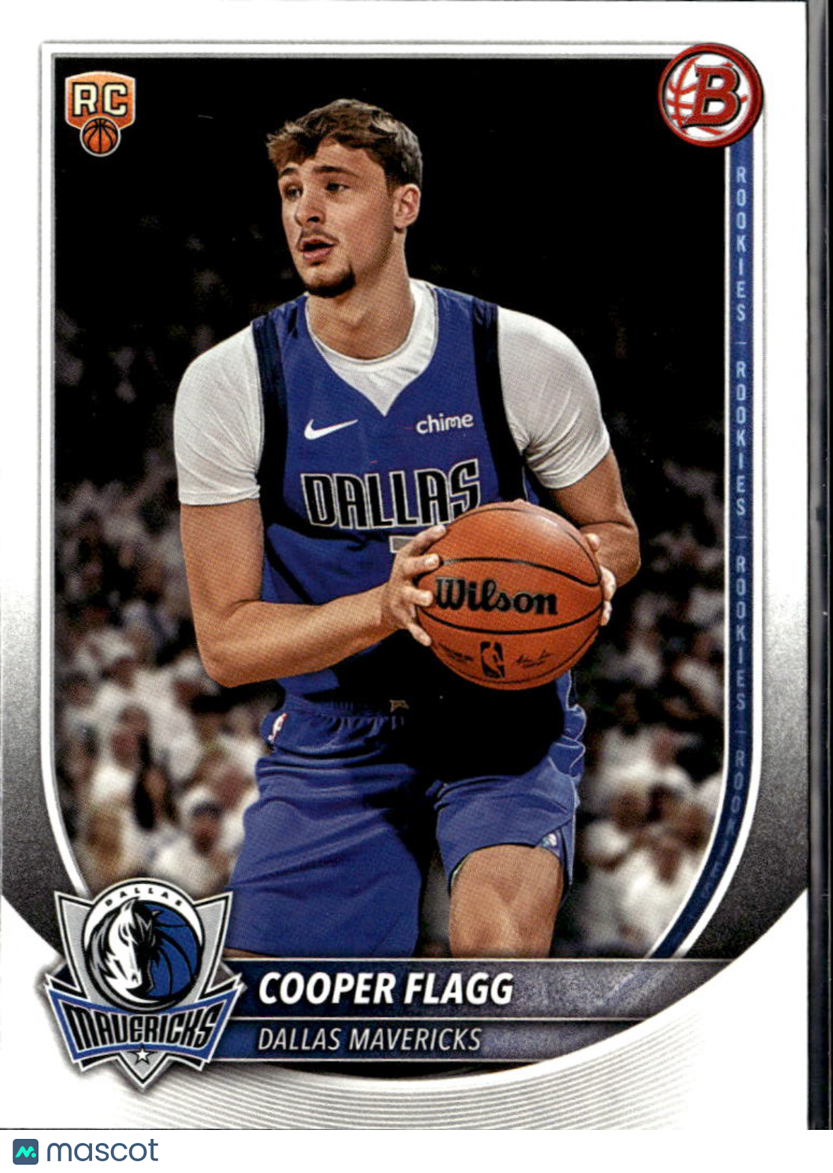 Cooper Flagg 2025 Bowman Rookie RC Dallas Mavericks