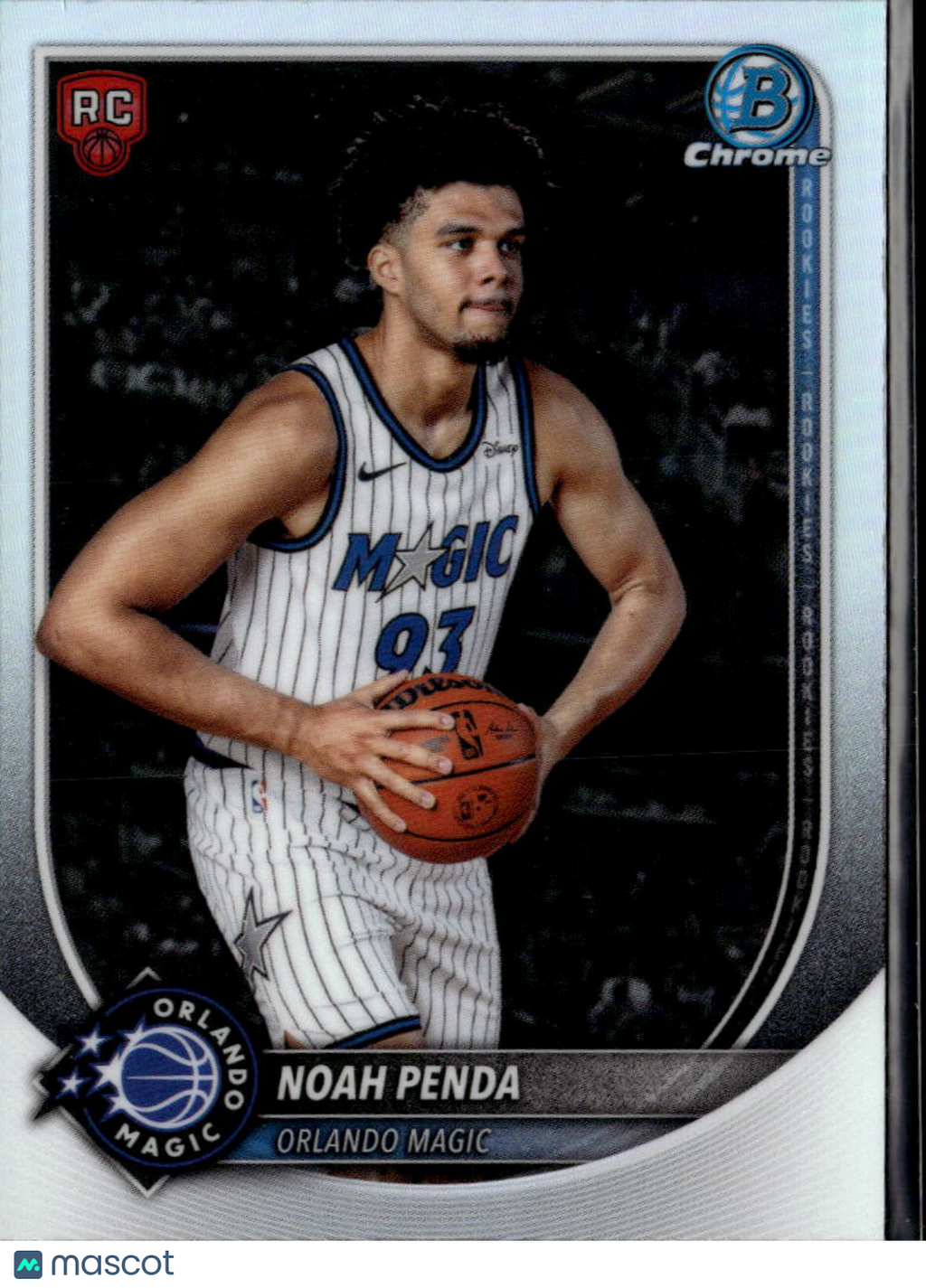 Noah Penda 2025 Bowman Chrome RED Rookie RC Orlando Magic