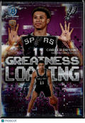 Carter Bryant 2025 Bowman Chrome Loading Pink RC 167/199 San Antonio Spurs