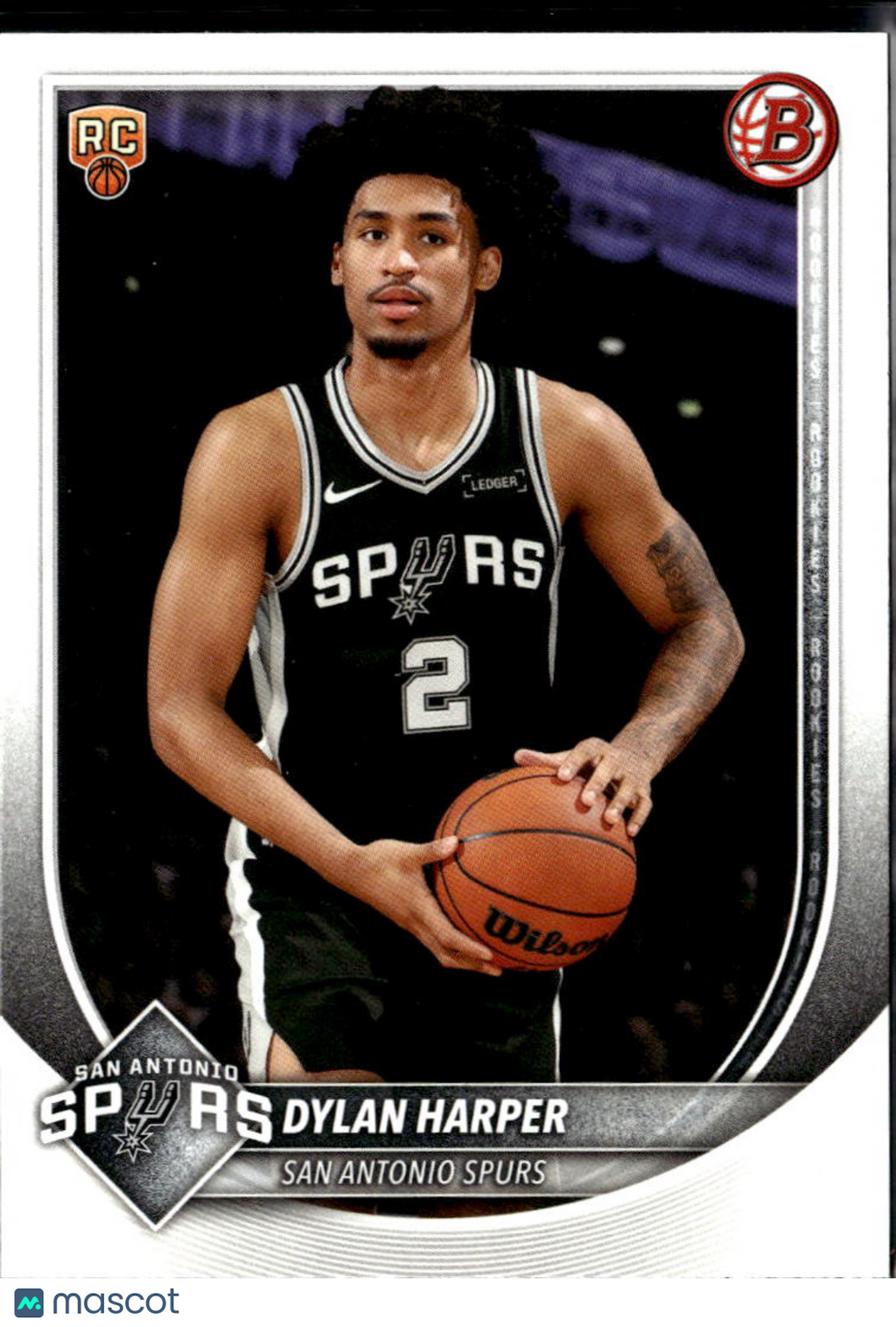 Dylan Harper 2025 Bowman Rookie RC San Antonio Spurs