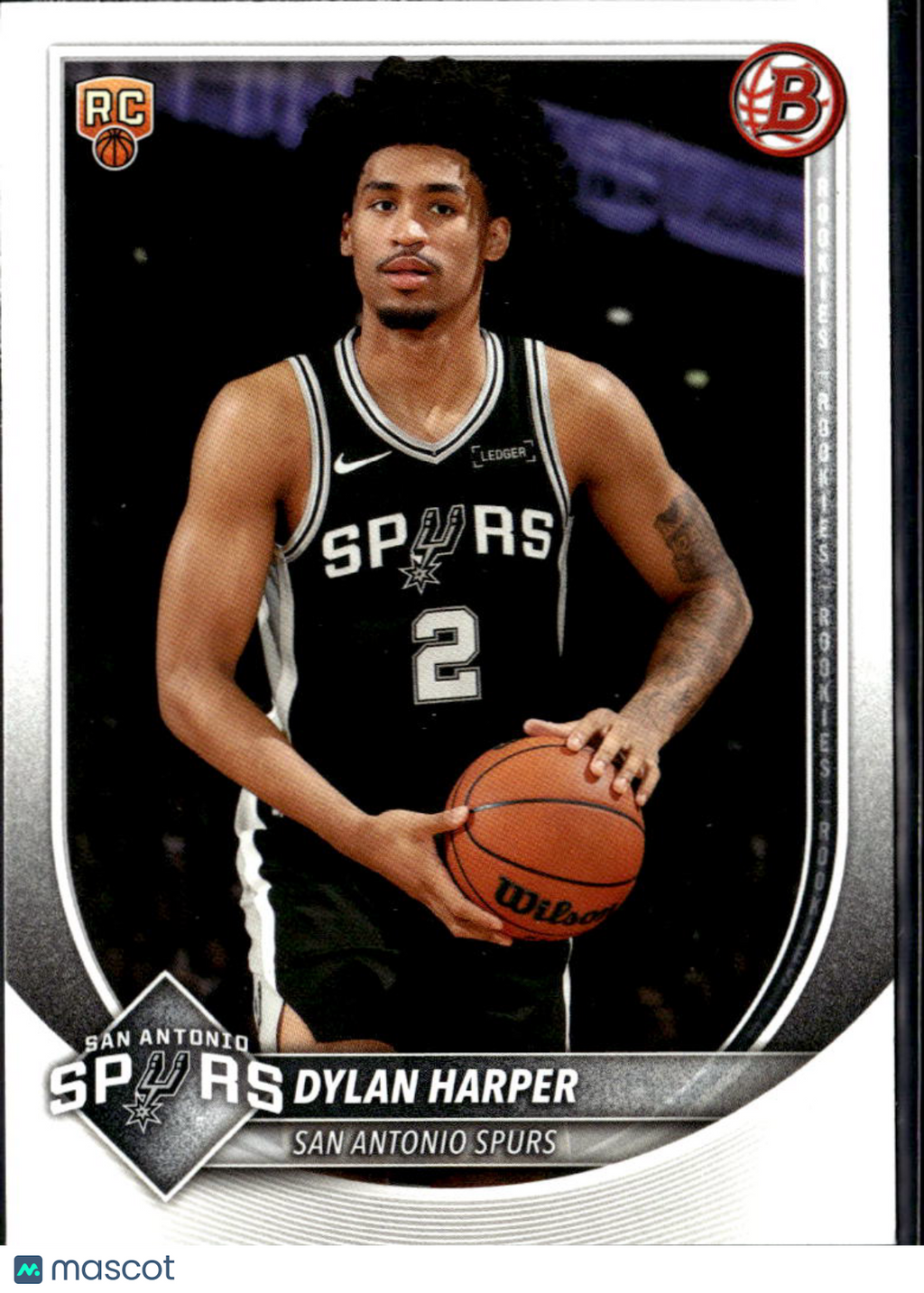 Dylan Harper 2025 Bowman Rookie RC San Antonio Spurs