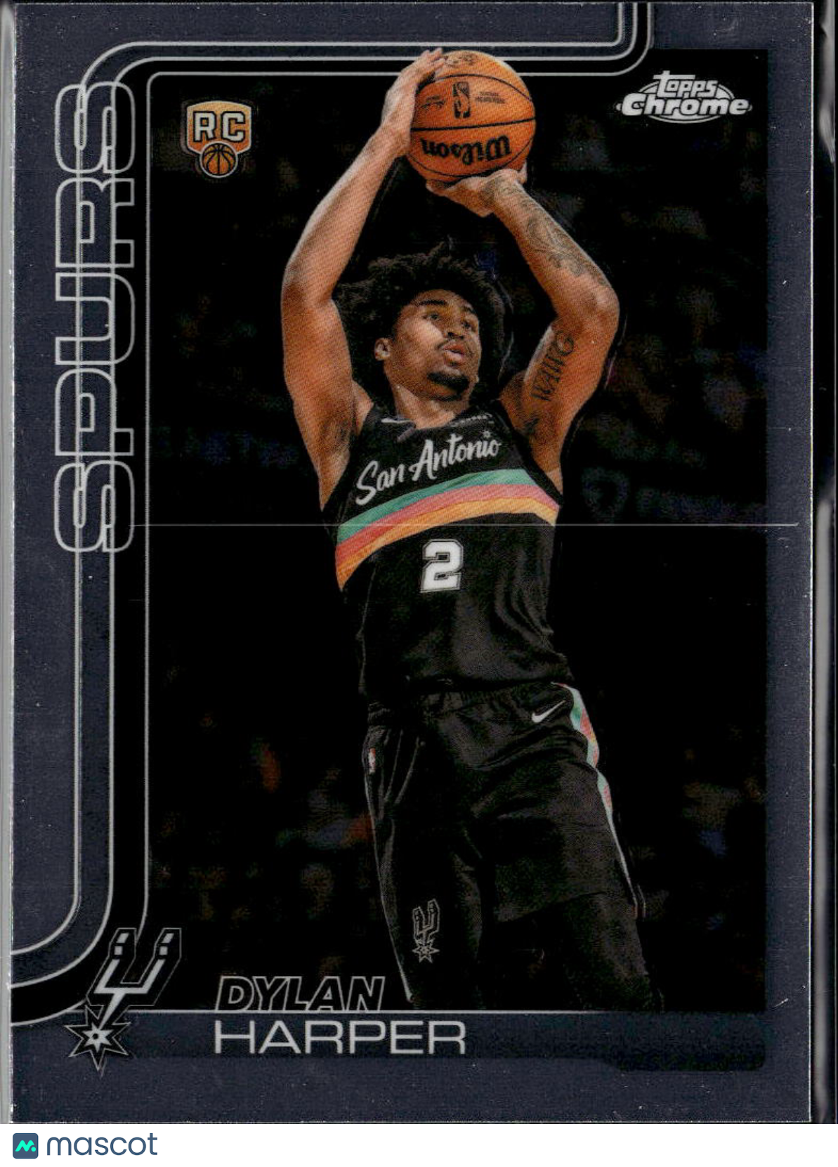 Dylan Harper 2026 Topps Chrome Update Rookie RC San Antonio Spurs
