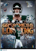 Cade Klubnik 2026 Bowman Chrome Greatness Loading Rookie RC Refractor Jets