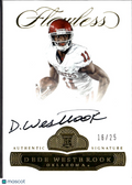 Dede Westbrook 2017 Flawless Auto Autograph RC 16/25 Oklahoma Sooners