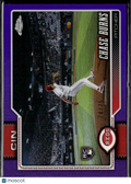 Chase Burns 2026 Topps Chrome Purple Refractor RC Variation /75 Cincinnati Reds