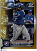 Vladimir Guerrero Jr. 2022 Bowman Chrome GOLD Refractor 44/50 Toronto Blue Jays