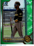 Samuel Zavala 2022 Bowman Chrome 1st Green 80/99 San Diego Padres