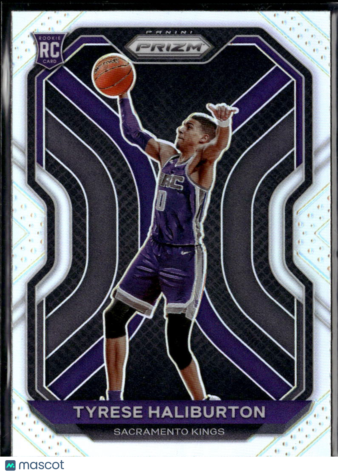 Tyrese Haliburton 2020-21 Prizm Silver Prizm Rookie RC Pacers Kings #262
