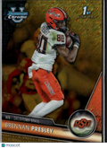 Brennan Presley 2023 Bowman Chrome GOLD Shimmer 23/50 Oklahoma State