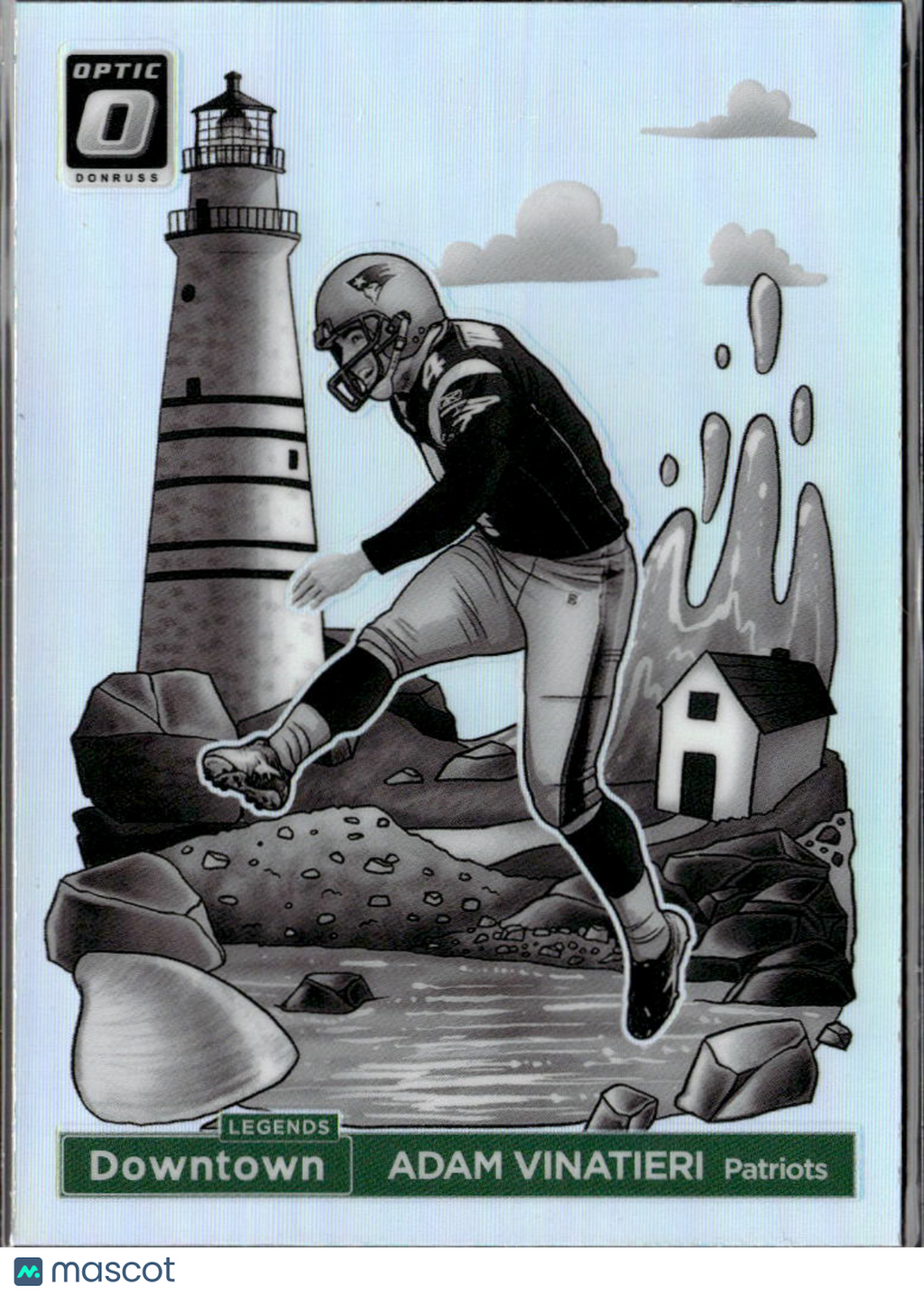 Adam Vinatieri 2024 Optic DOWNTOWN CASE HIT SSP New England Patriots