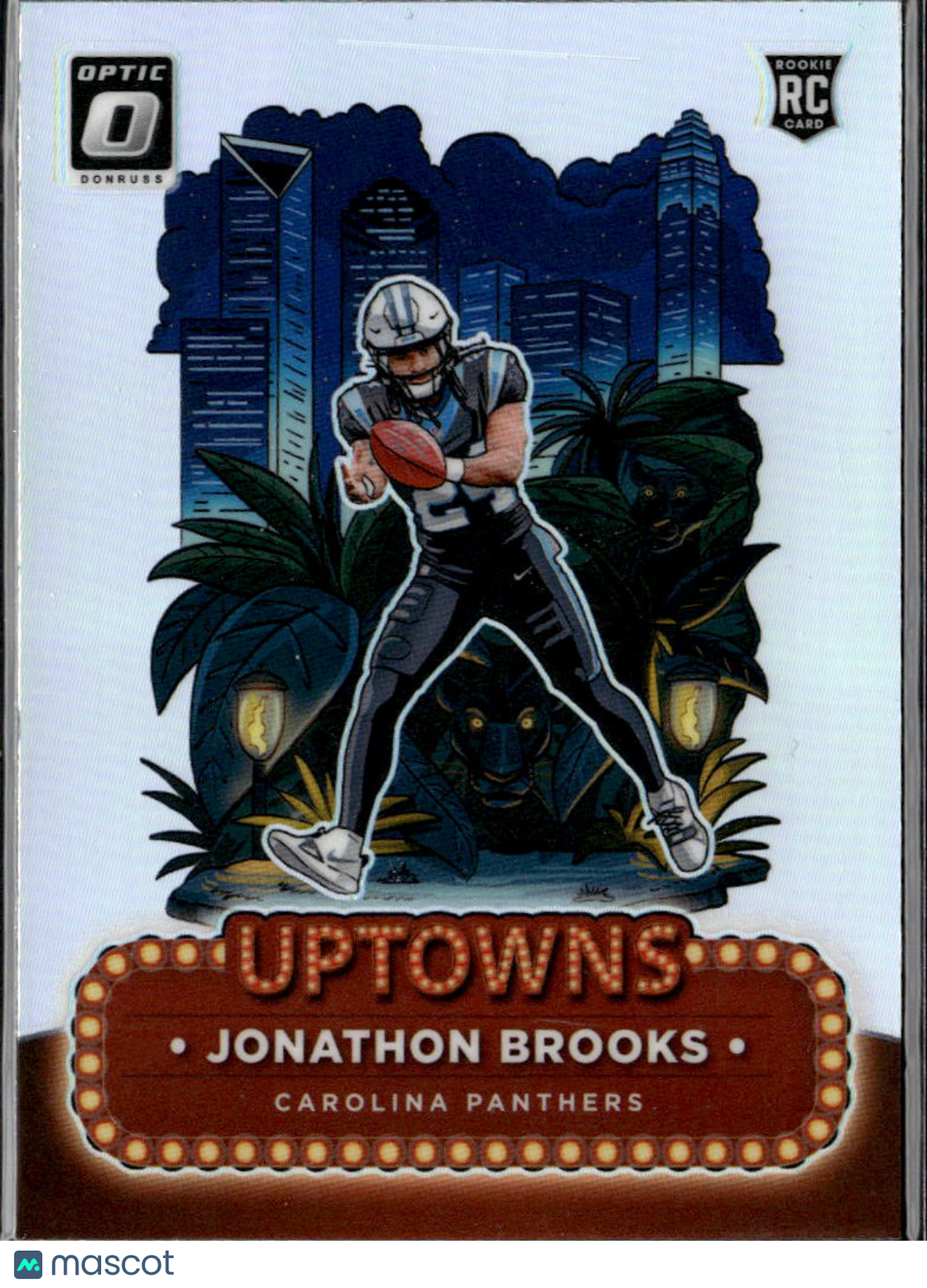 Jonathon Brooks 2024 Optic UPTOWN SSP CASE HIT RC Carolina Panthers