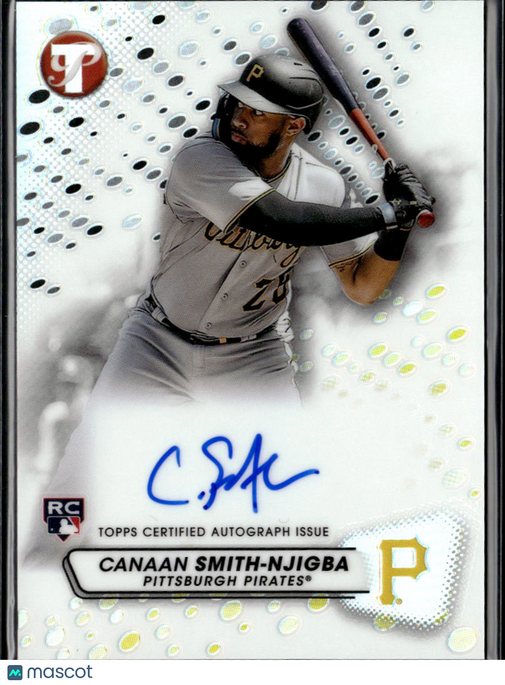 Canaan Smith-Njigba 2023 Topps Pristine Auto Autograph RC Pittsburgh Pirates