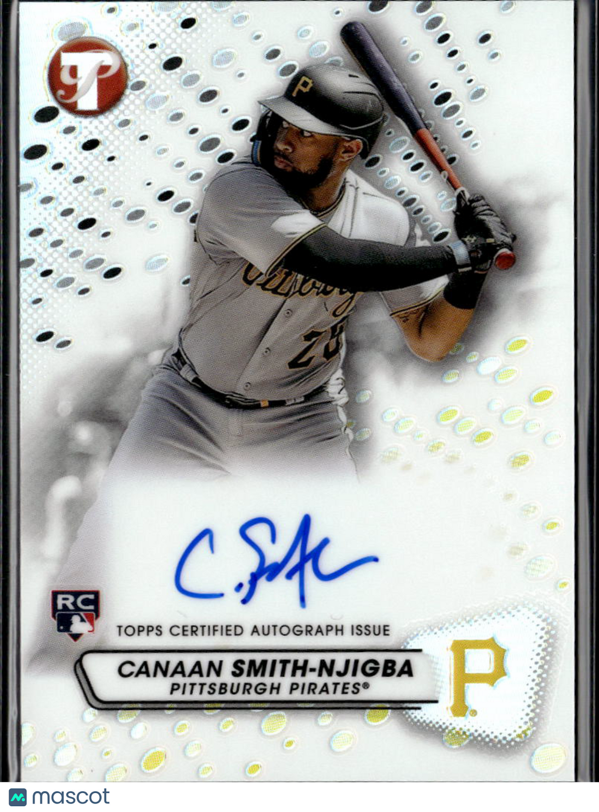Canaan Smith-Njigba 2023 Topps Pristine Auto Autograph RC Pittsburgh Pirates