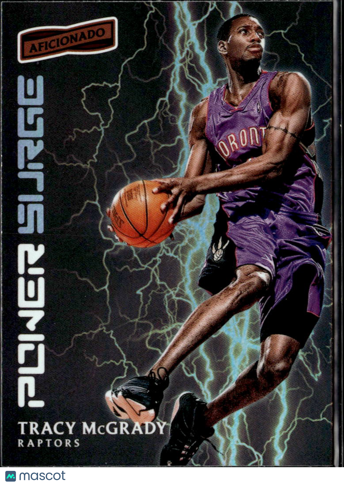 Tracy McGrady 2016-17 Panini Aficionado Power Surge Toronto Raptors