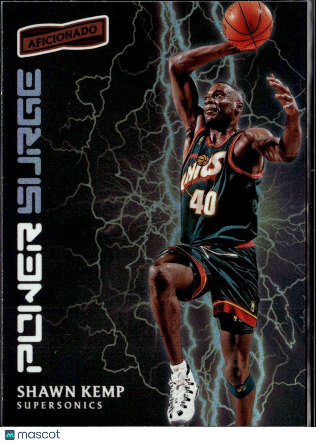 Shawn Kemp 2016-17 Panini Aficionado Power Surge Seattle SuperSonics