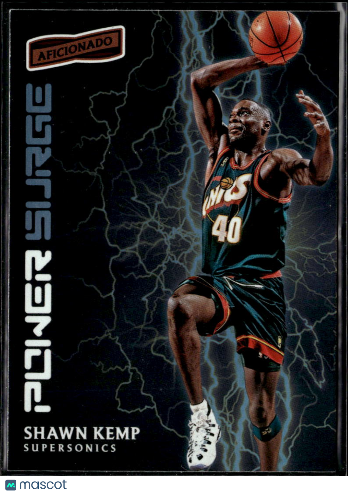 Shawn Kemp 2016-17 Panini Aficionado Power Surge Seattle SuperSonics