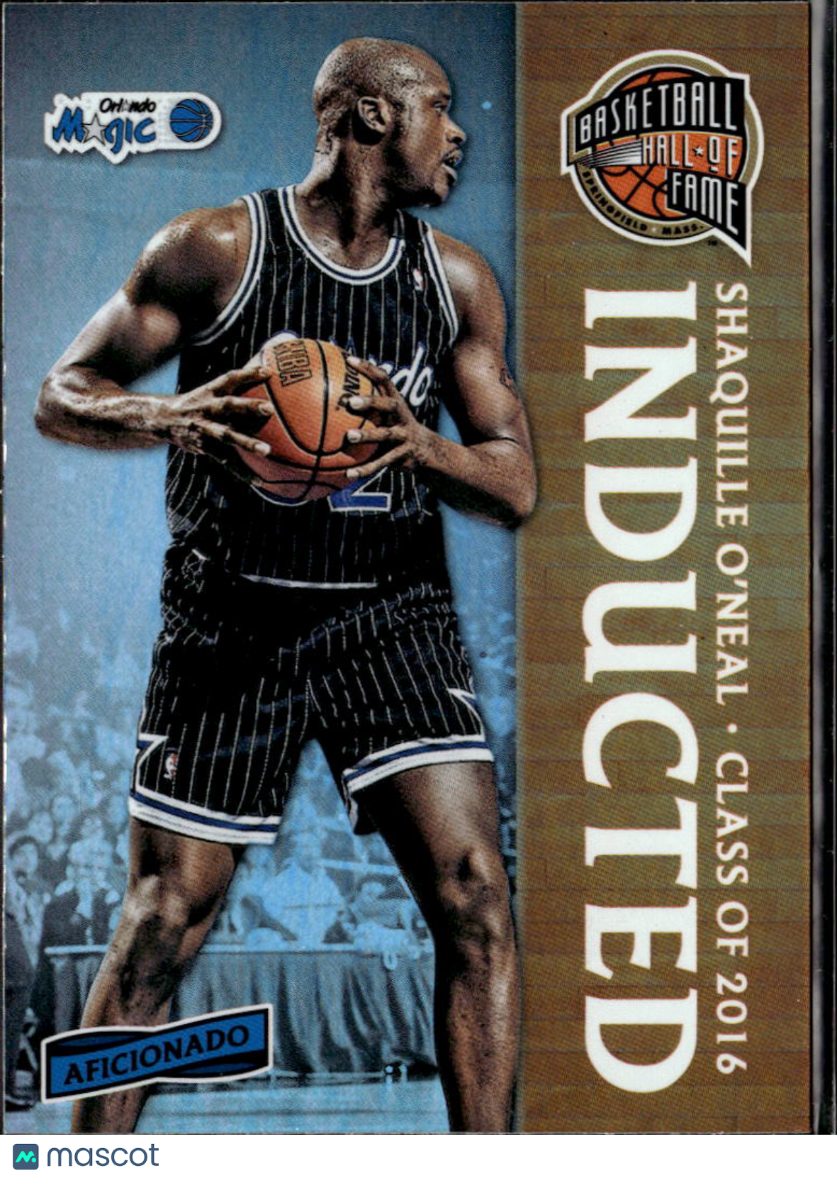 Shaquille O'Neal 2016-17 Panini Aficionado Inducted Orlando Magic
