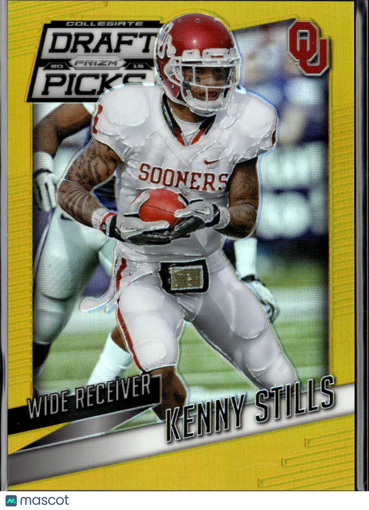 Kenny Stills 2015 Prizm Draft GOLD Prizm 7/10 Oklahoma Sooners