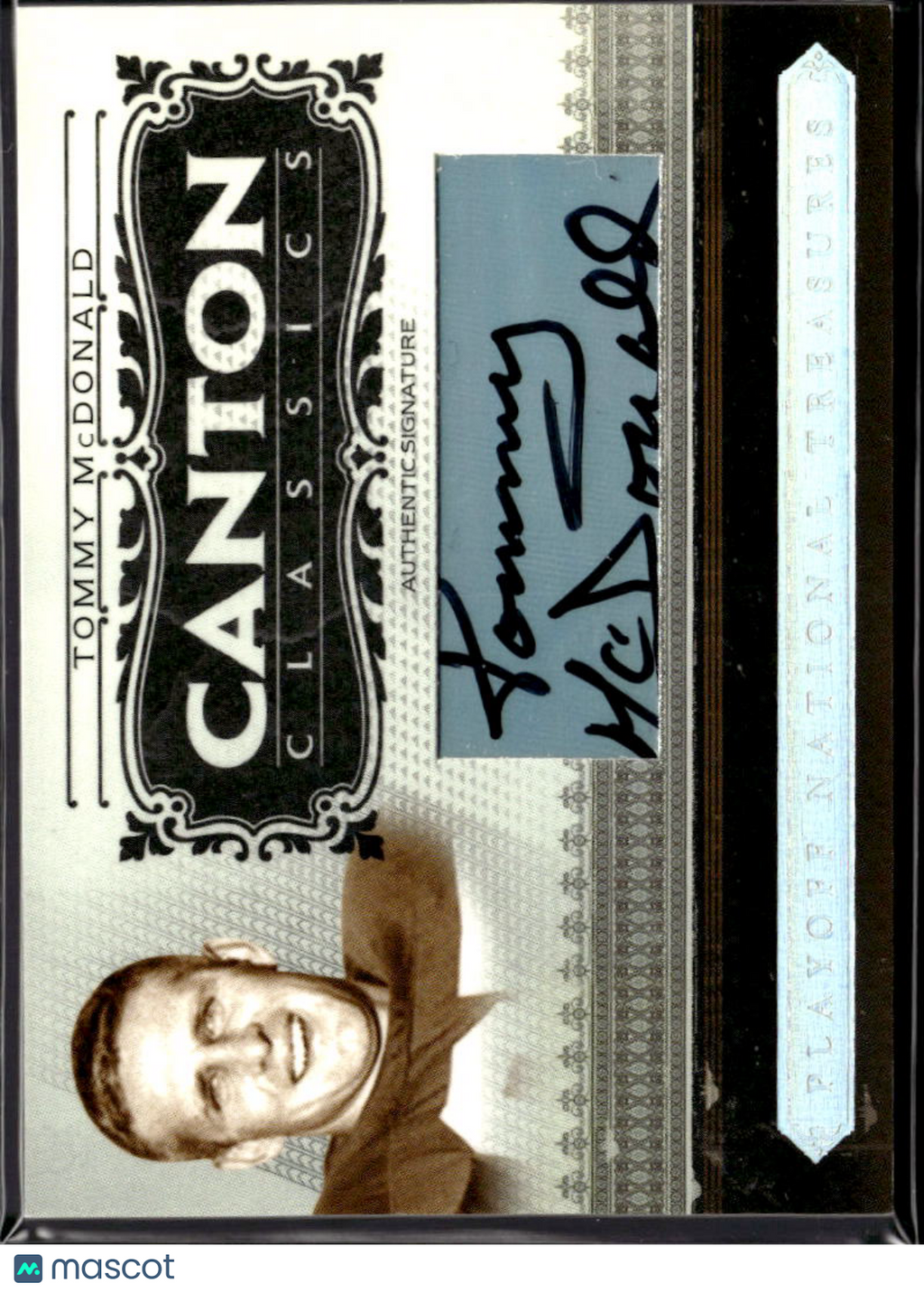 Tommy McDonald 2006 National Treasures Auto Autograph 97/99 Sooners Eagles