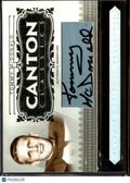 Tommy McDonald 2006 National Treasures Auto Autograph 97/99 Sooners Eagles