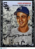 Luis Aparicio 2023 Topps Chrome Black Toile Refractor 4/10 Chicago White Sox