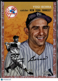 Yogi Berra 2023 Topps Chrome Platinum Rose Gold Toile 9/75 New York Yankees
