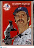 Thurman Munson 2023 Topps Chrome Platinum Rose Gold 9/75 New York Yankees