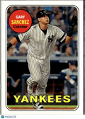 Gary Sanchez 2018 Topps Heritage Action Variation SSP New York Yankees
