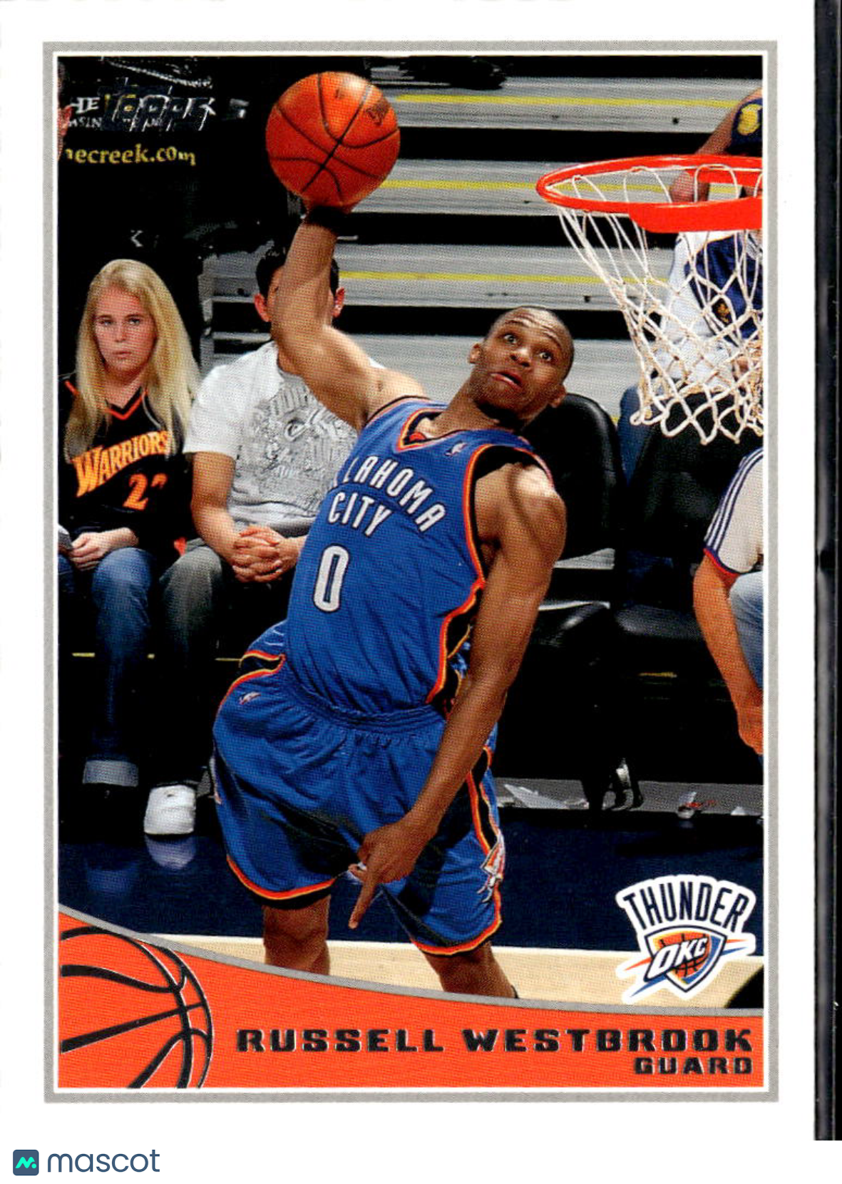 Russell Westbrook 2009-10 Topps Oklahoma City Thunder