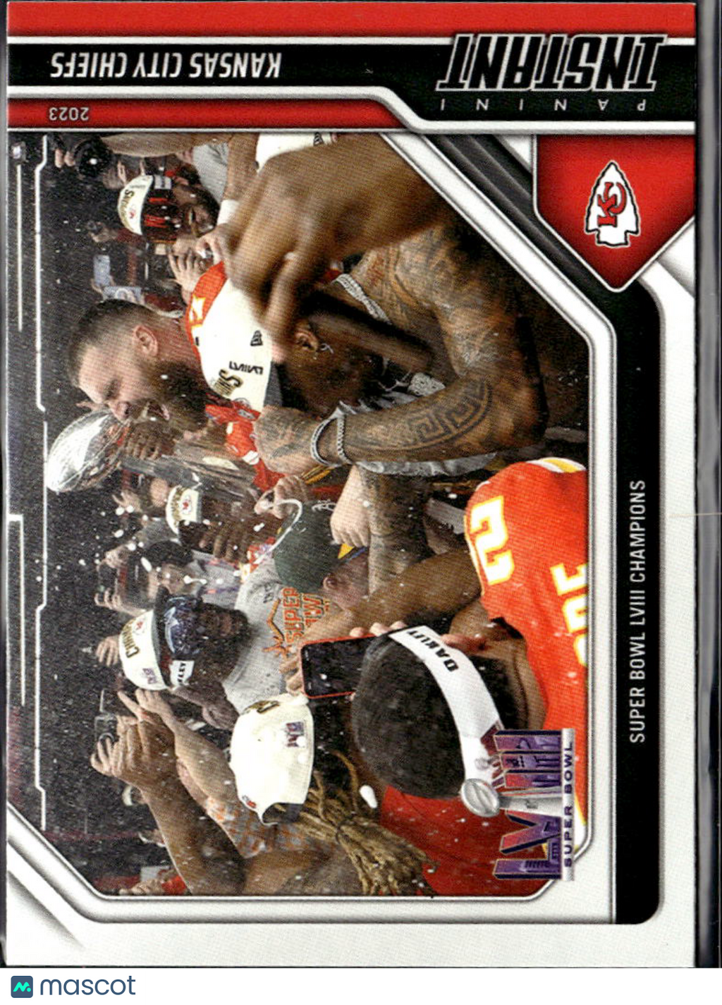 Patrick Mahomes 2024 Panini Instant Super Bowl LVIII Champions KC Chiefs