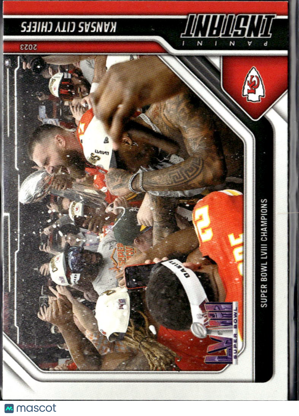 Patrick Mahomes 2024 Panini Instant Super Bowl LVIII Champions KC Chiefs